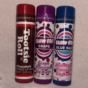 Set of 3 - Lip Balm - Chap stick - New and Sealed - BUNDLE & save on shipping!!